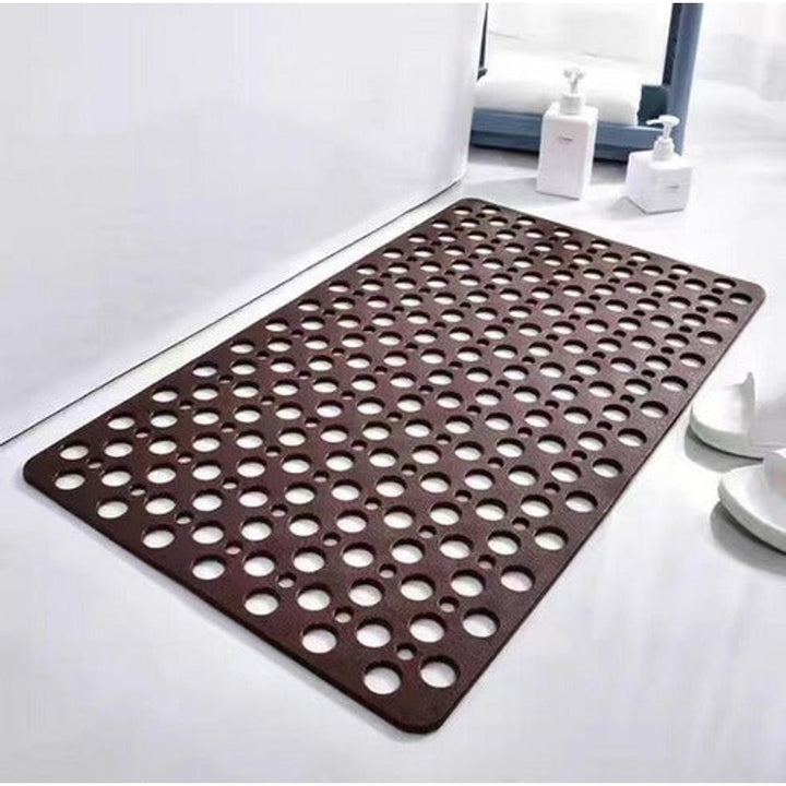 Alfombra antideslizante para ducha - Perforada con ventosas
