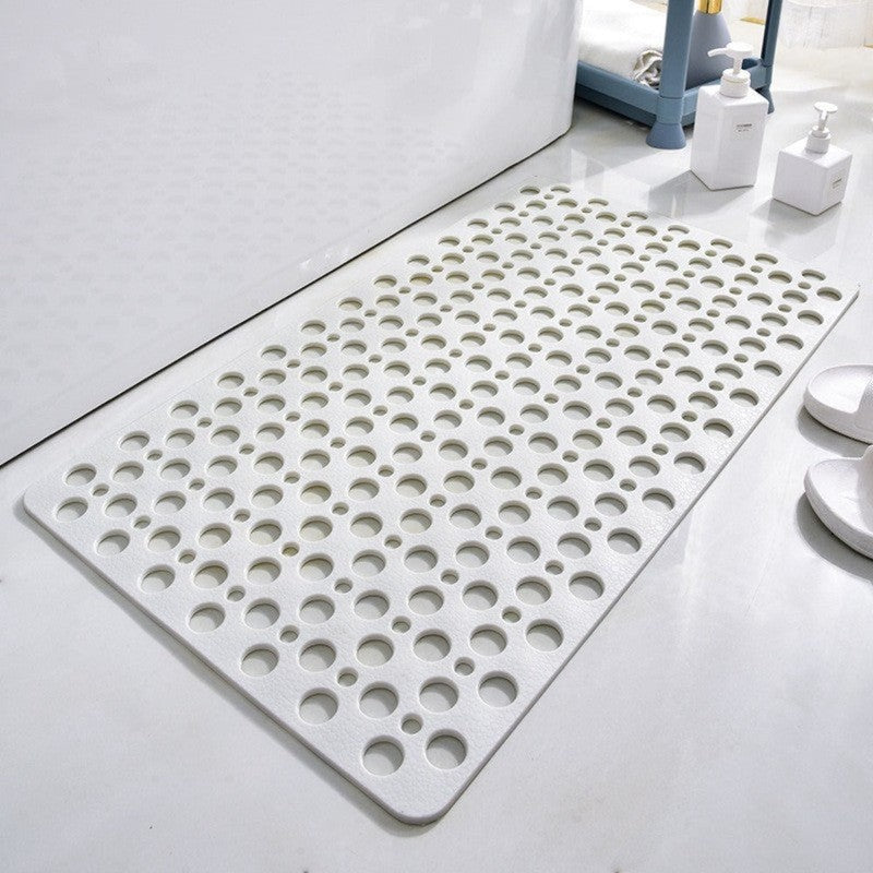 Alfombra antideslizante para ducha - Perforada con ventosas