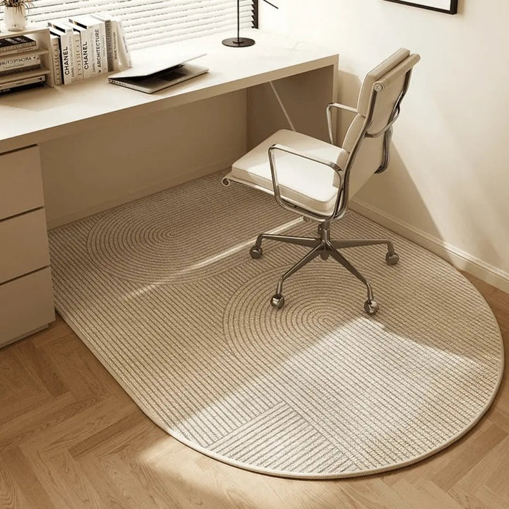 Alfombra para Silla de Oficina - Diseño Geométrico