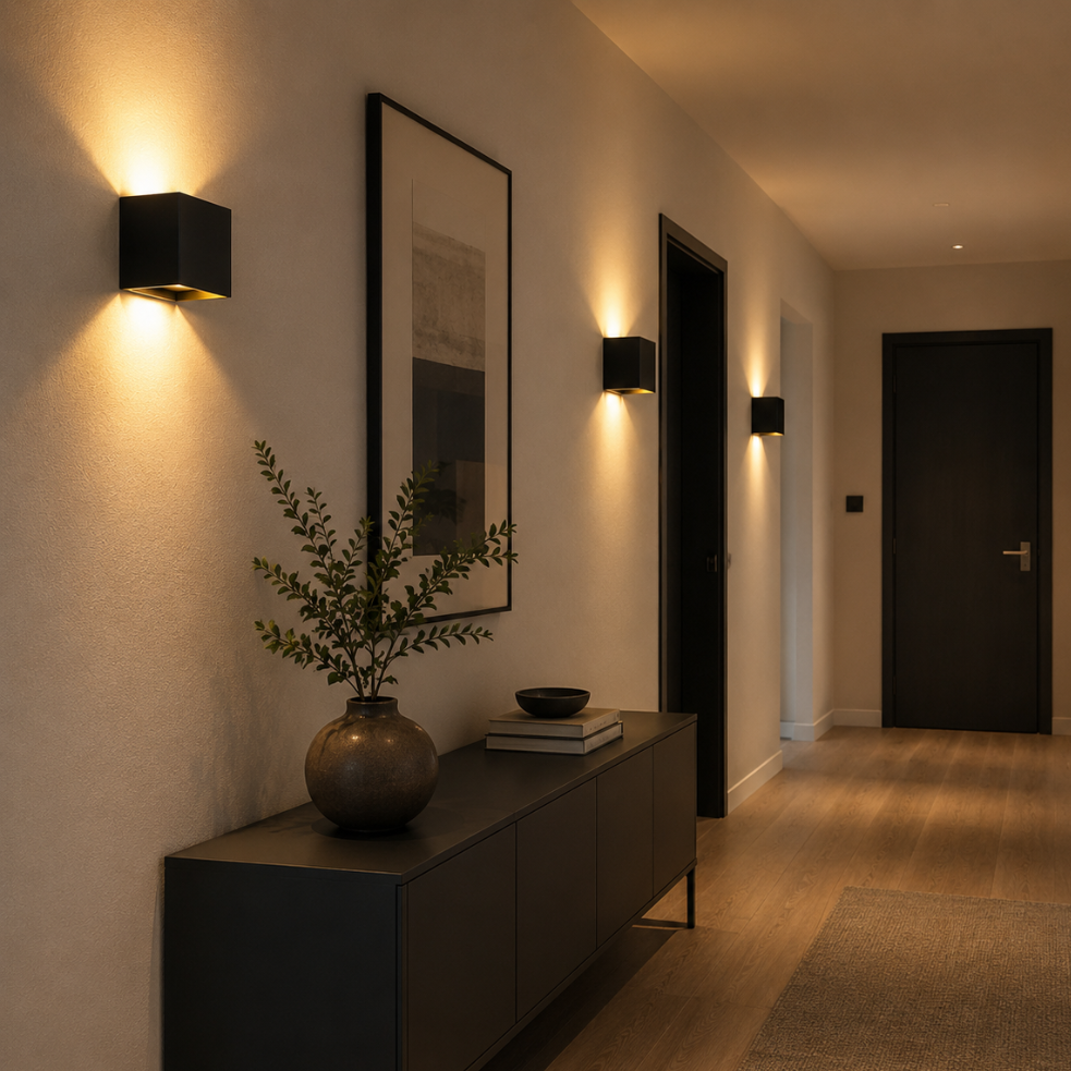 Aplique de Pared LED con Luz Superior e Inferior
