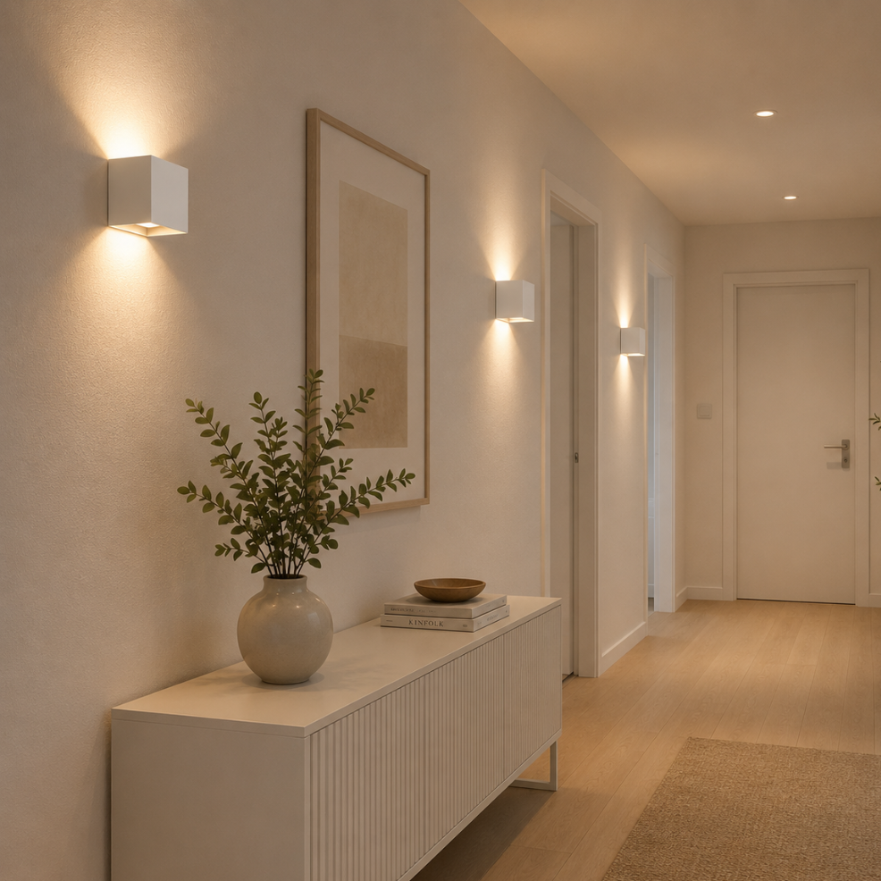 Aplique de Pared LED con Luz Superior e Inferior