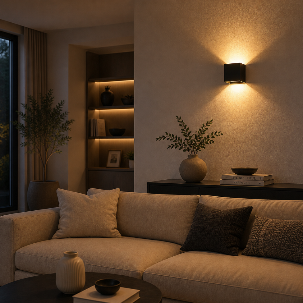 Aplique de Pared LED con Luz Superior e Inferior