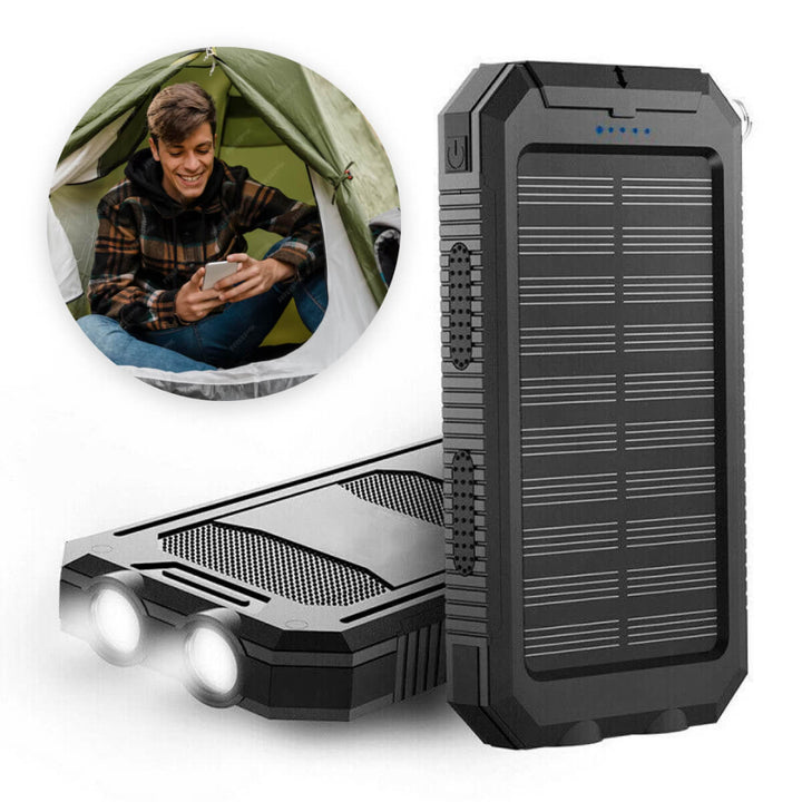 Batería Externa Solar Portátil