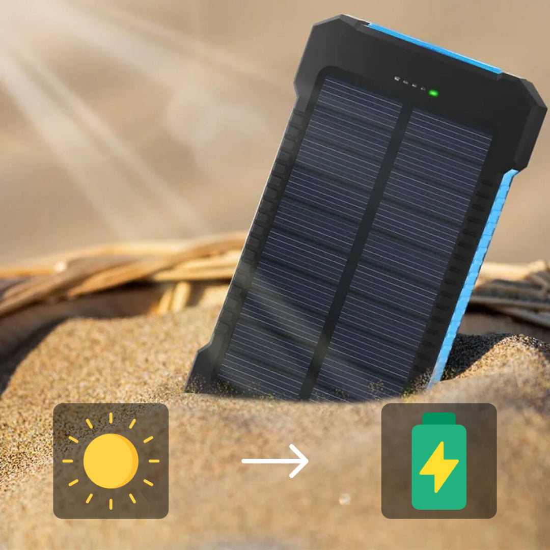 Batería Externa Solar Portátil