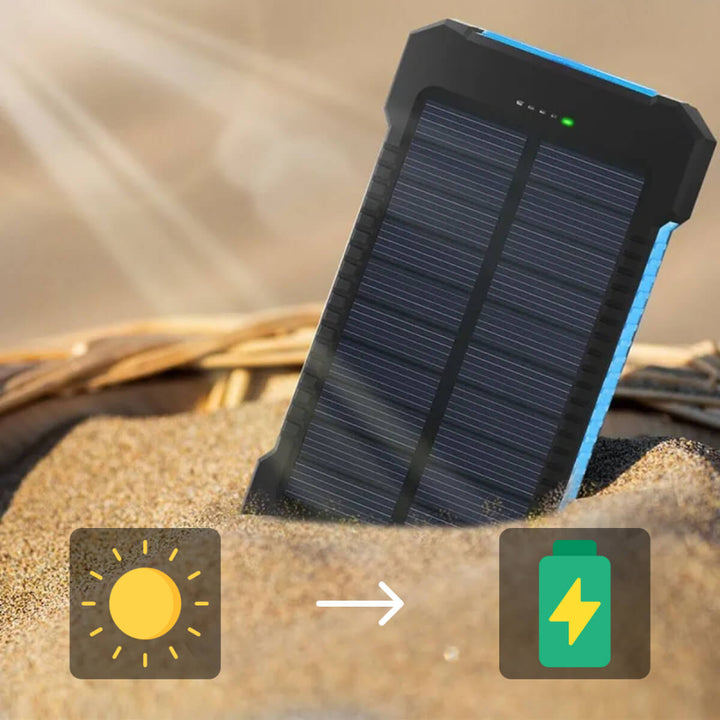 Batería Externa Solar Portátil