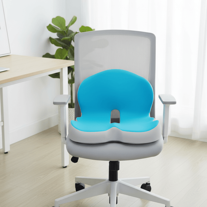 Cojín para Asiento con Laterales Contorneados y Abertura Trasera
