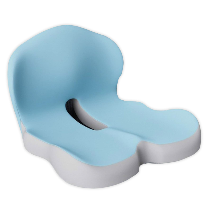 Cojín para Asiento con Laterales Contorneados y Abertura Trasera