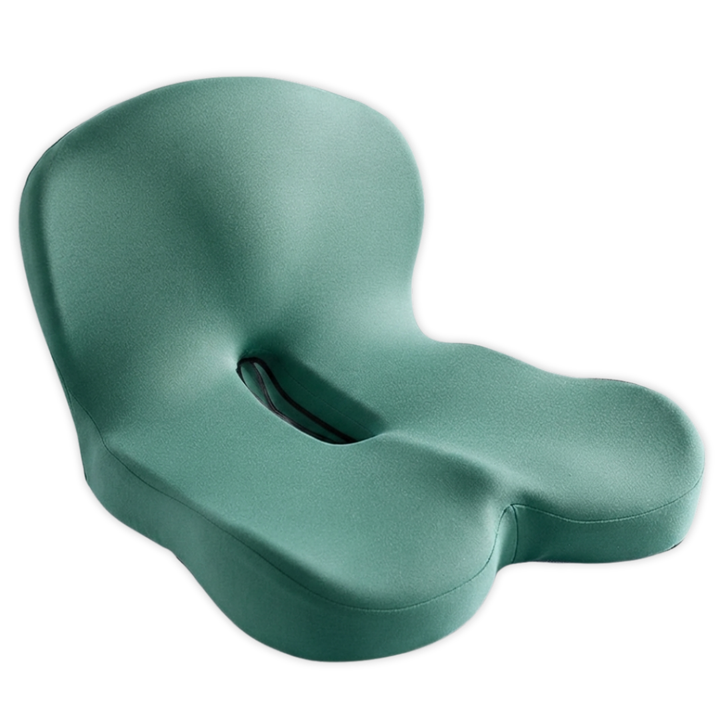 Cojín para Asiento con Laterales Contorneados y Abertura Trasera