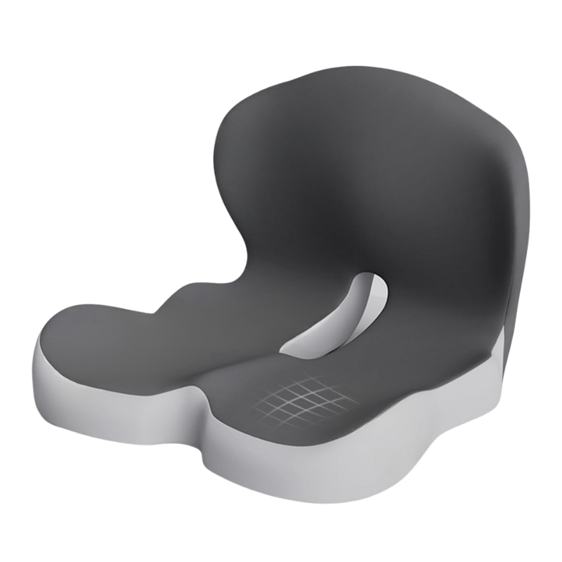 Cojín para Asiento con Laterales Contorneados y Abertura Trasera