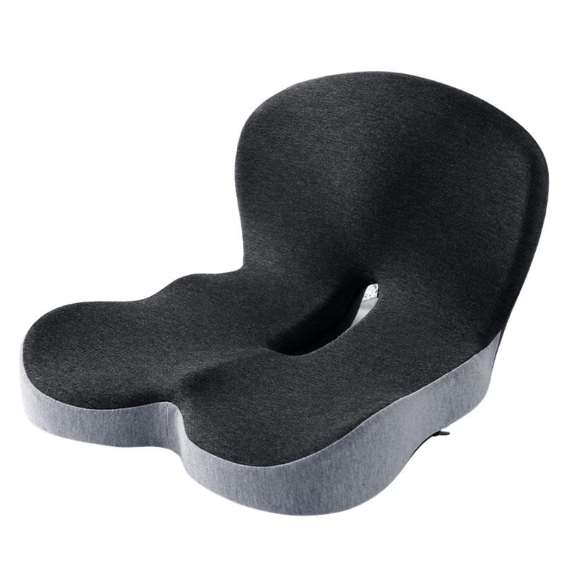 Cojín para Asiento con Laterales Contorneados y Abertura Trasera