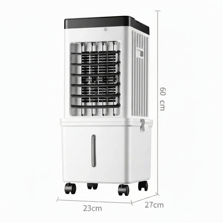 Enfriador de Aire Evaporativo Portátil con Ruedas