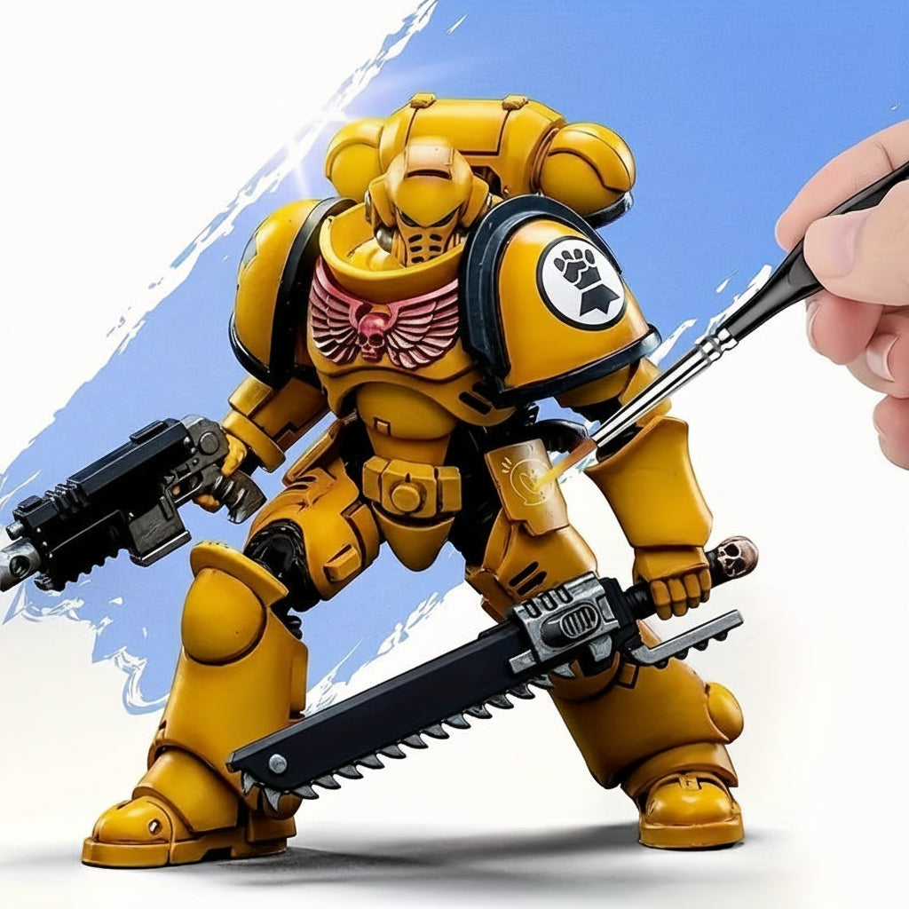 Juego de Pinceles para Detalles con Punta Fina para Miniaturas