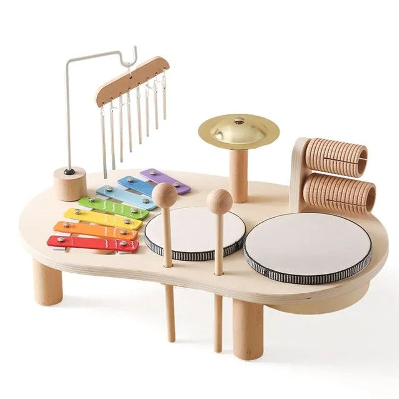 Juego de instrumentos musicales para niños - Estación de música con percusión