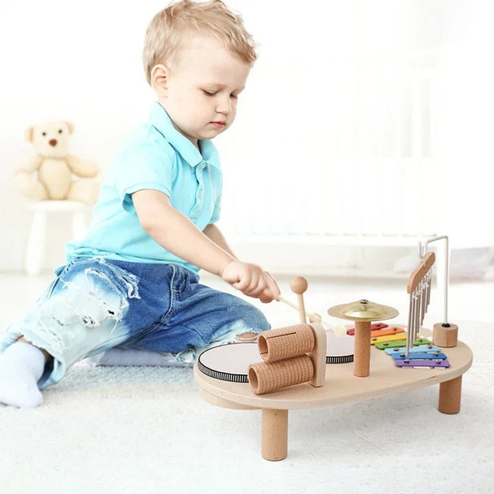 Juego de instrumentos musicales para niños - Estación de música con percusión