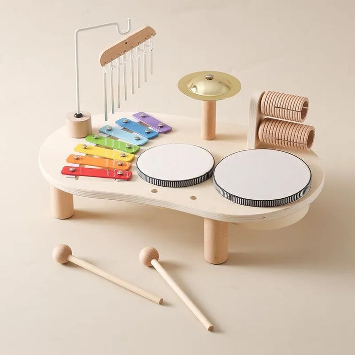 Juego de instrumentos musicales para niños - Estación de música con percusión