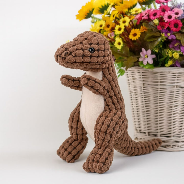 Juguete de Peluche para Perro con Forma de Dinosaurio y Chirrido