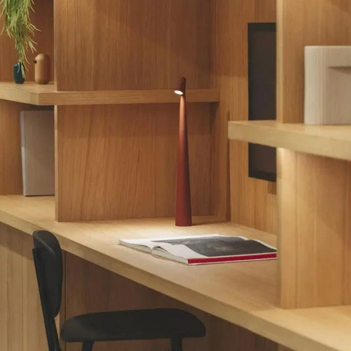 Lámpara de Mesa LED Inalámbrica con Base Cónica