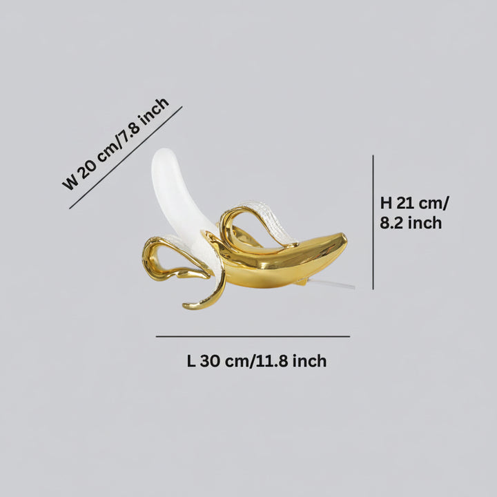 Lámpara de Mesa con Forma de Banana Pelada