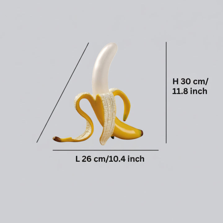 Lámpara de Mesa con Forma de Banana Pelada