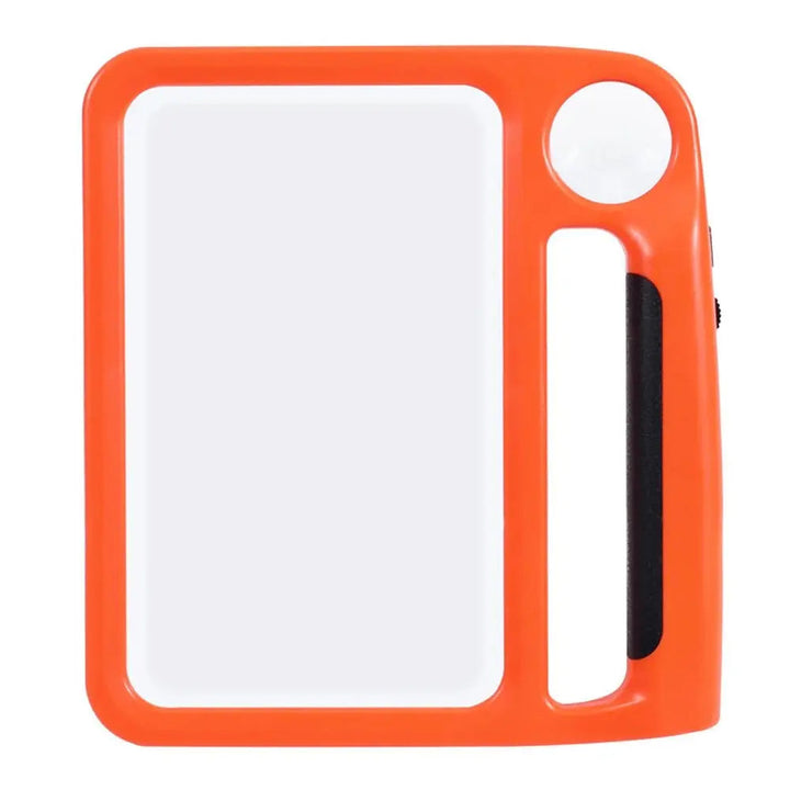 Lupa de Lectura LED de Página Completa con Lente Puntual y Agarre Lateral