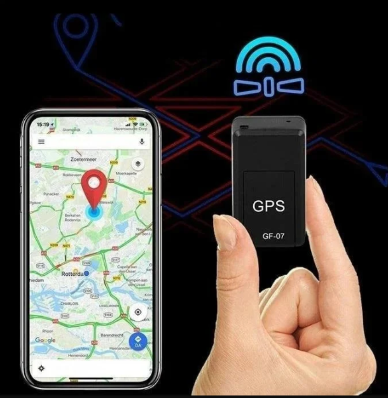 Mini Localizador GPS Compacto con Ranura para Tarjeta SIM