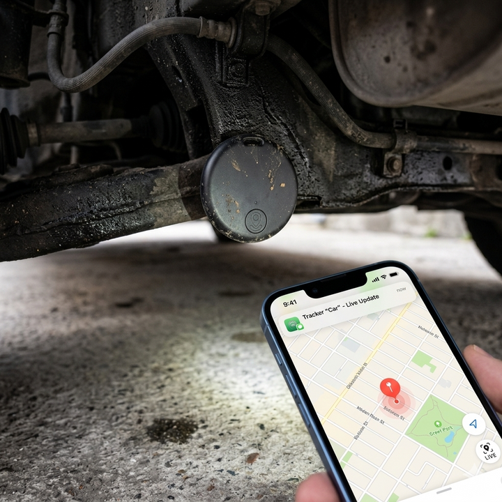 Mini Localizador GPS con Aplicación para Llaves, Equipaje, Bolsos y Vehículos