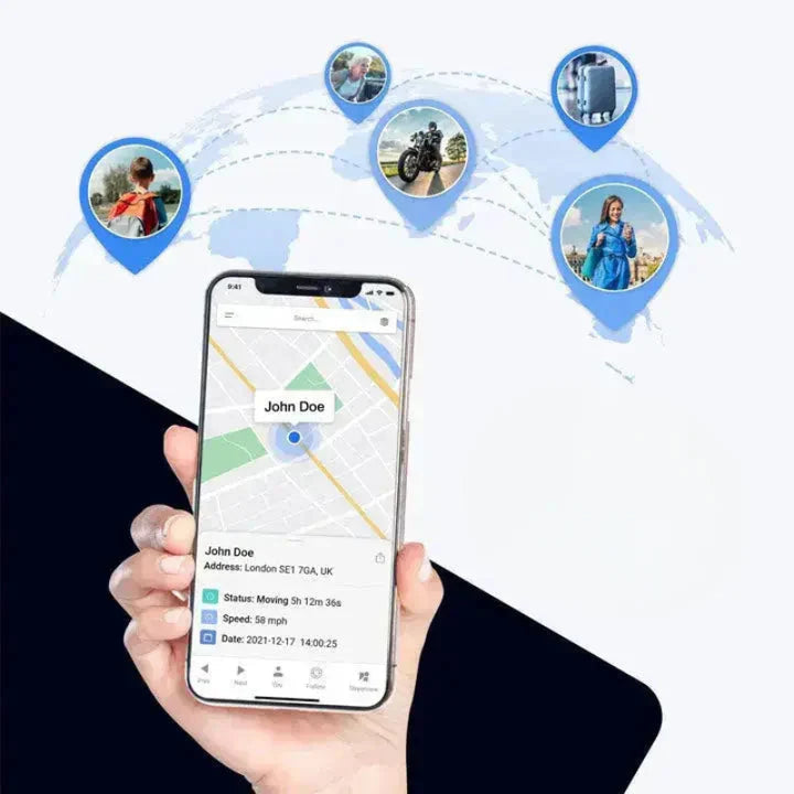 Mini Localizador GPS con Aplicación para Llaves, Equipaje, Bolsos y Vehículos