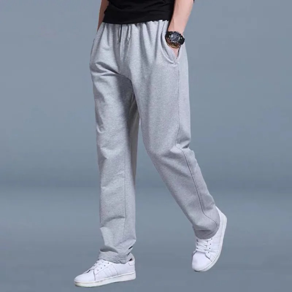 Pantalón Deportivo de Punto para Hombre de Pernera Recta