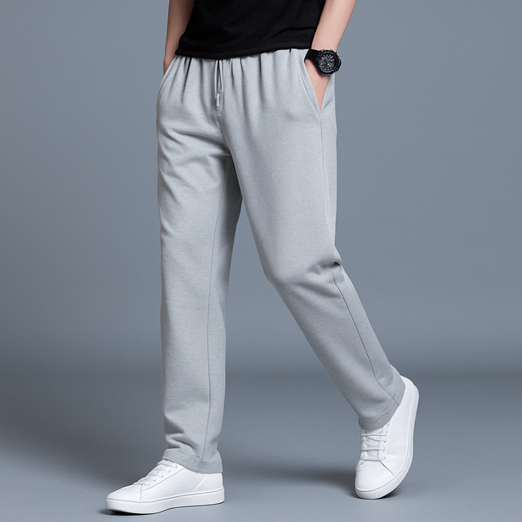 Pantalón Deportivo de Punto para Hombre de Pernera Recta