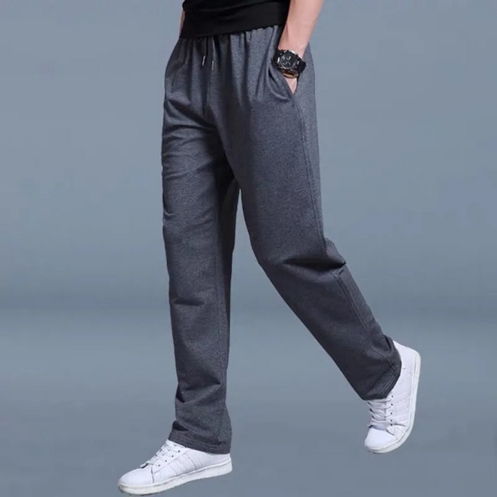 Pantalón Deportivo de Punto para Hombre de Pernera Recta