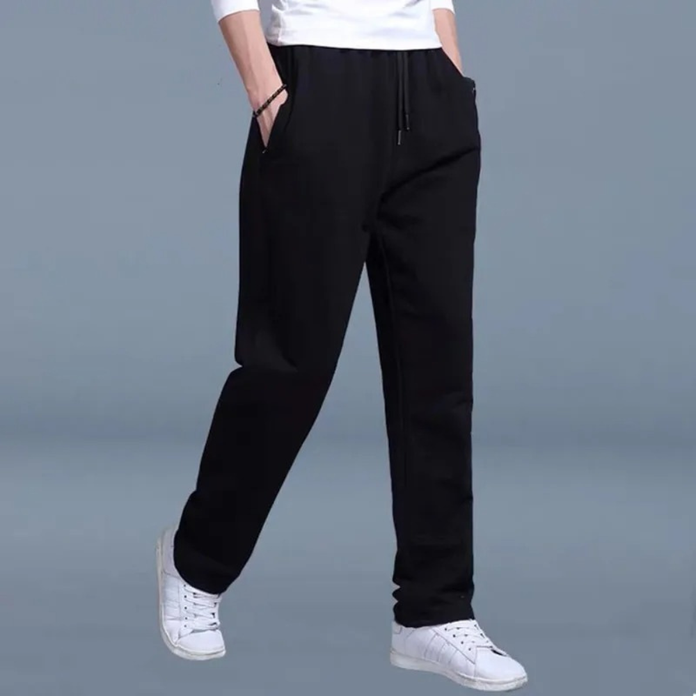 Pantalón Deportivo de Punto para Hombre de Pernera Recta