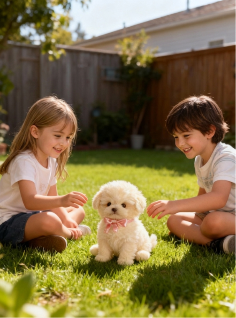 Peluche Interactivo de Perrito con Funciones de Caminar y Ladrar