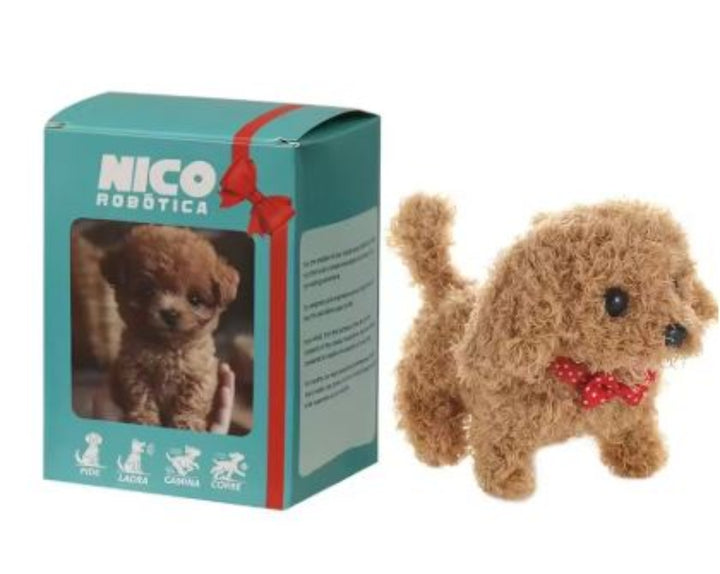 Peluche Interactivo de Perrito con Funciones de Caminar y Ladrar