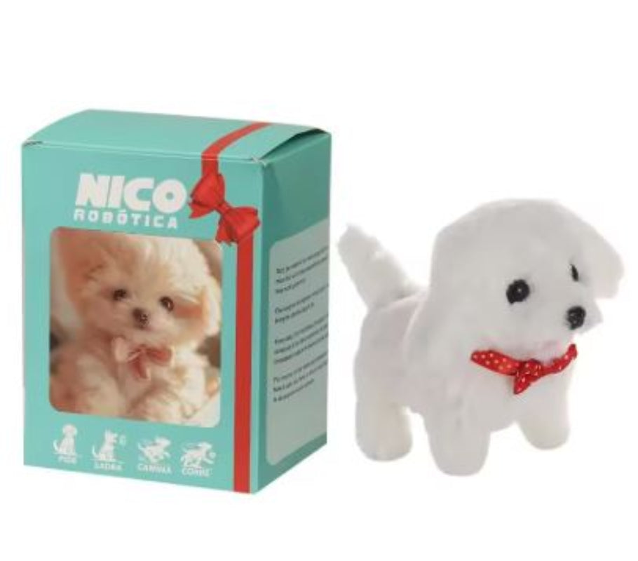 Peluche Interactivo de Perrito con Funciones de Caminar y Ladrar
