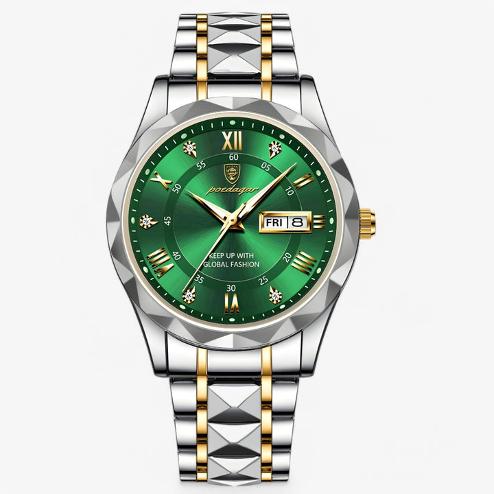 Reloj de Pulsera Analógico para Hombre con Indicador de Día y Fecha