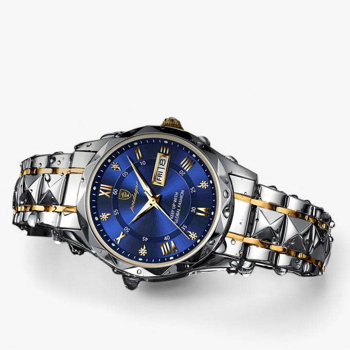 Reloj de Pulsera Analógico para Hombre con Indicador de Día y Fecha