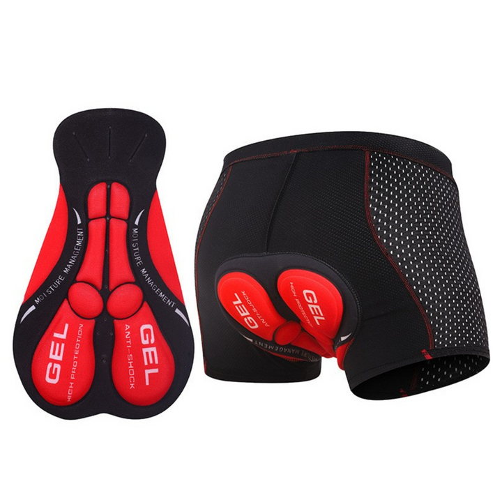 Ropa Interior para Ciclismo con Acolchado de Gel