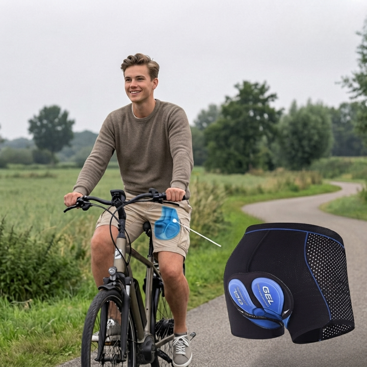 Ropa Interior para Ciclismo con Acolchado de Gel