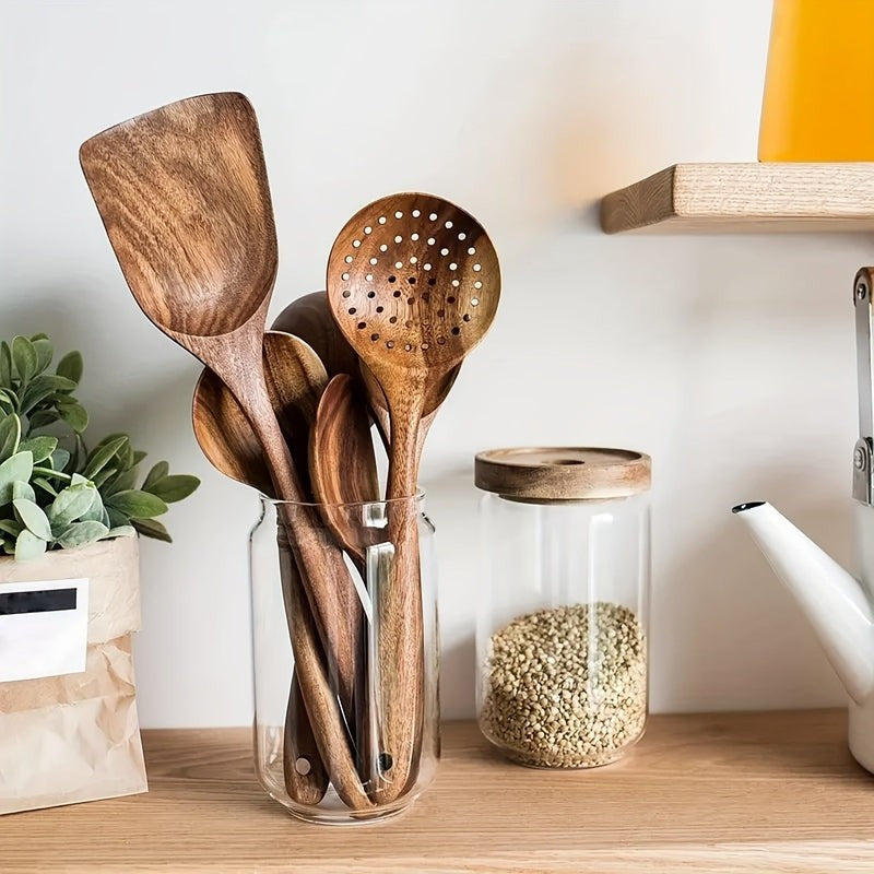Set de utensilios de cocina de madera - 5 piezas