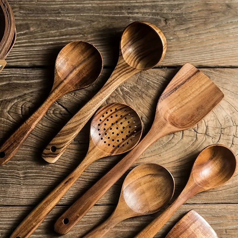Set de utensilios de cocina de madera - 5 piezas
