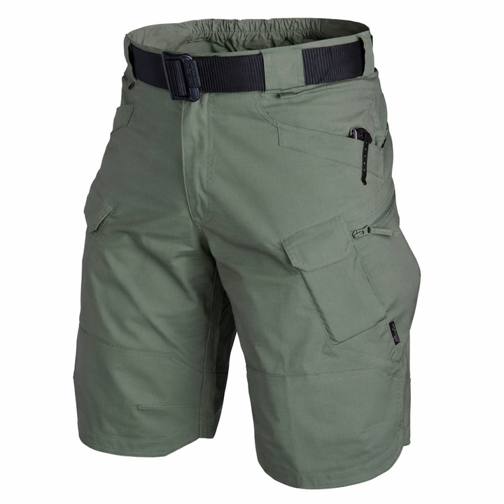 Short Cargo para Hombre con Múltiples Bolsillos y Cintura Elástica