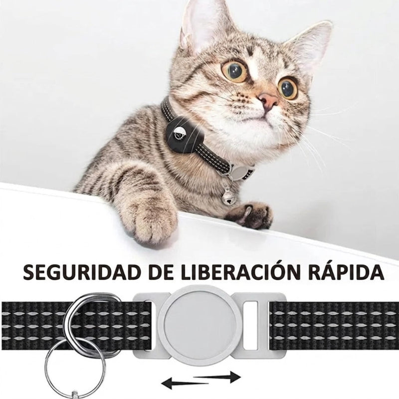 Smart Tracker para Mascotas con Collar Ajustable