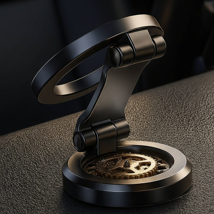 Soporte para Teléfono de Coche para Tablero con Rotación de 360°