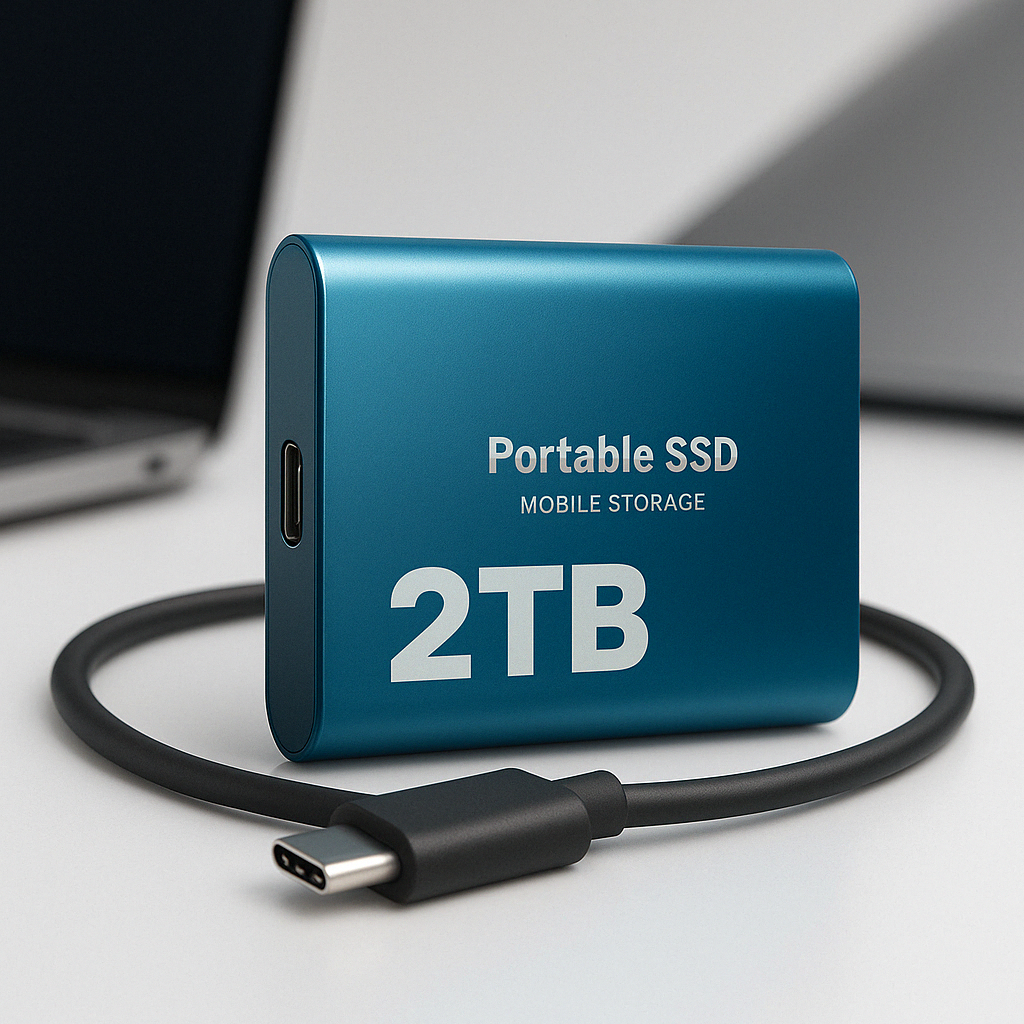 Unidad de Estado Sólido Externa Portátil con USB-C