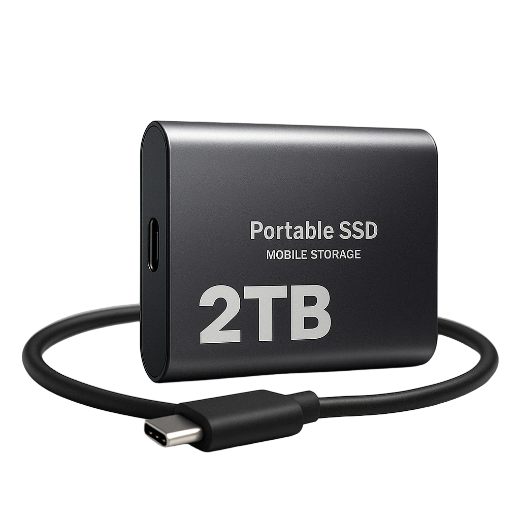 Unidad de Estado Sólido Externa Portátil con USB-C
