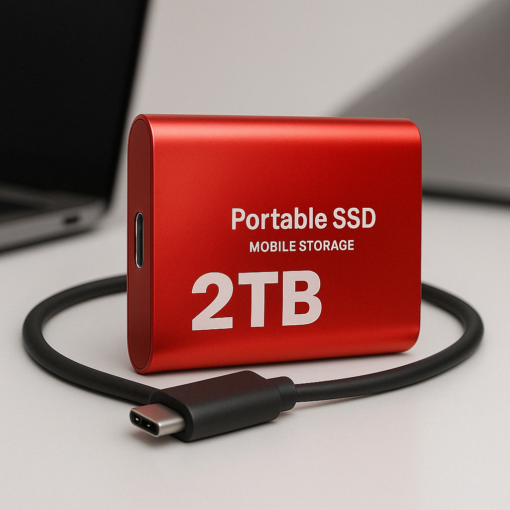 Unidad de Estado Sólido Externa Portátil con USB-C