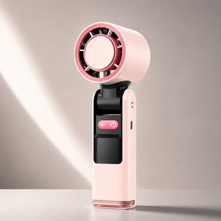 Ventilador Portátil de Mano sin Aspas con Pantalla Digital