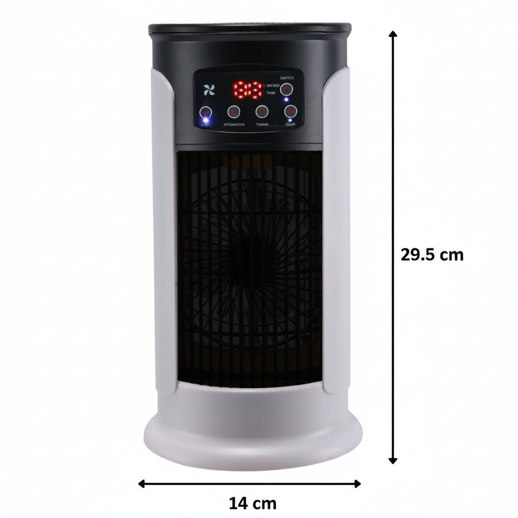 Ventilador de Mesa con Nebulizador y Temporizador