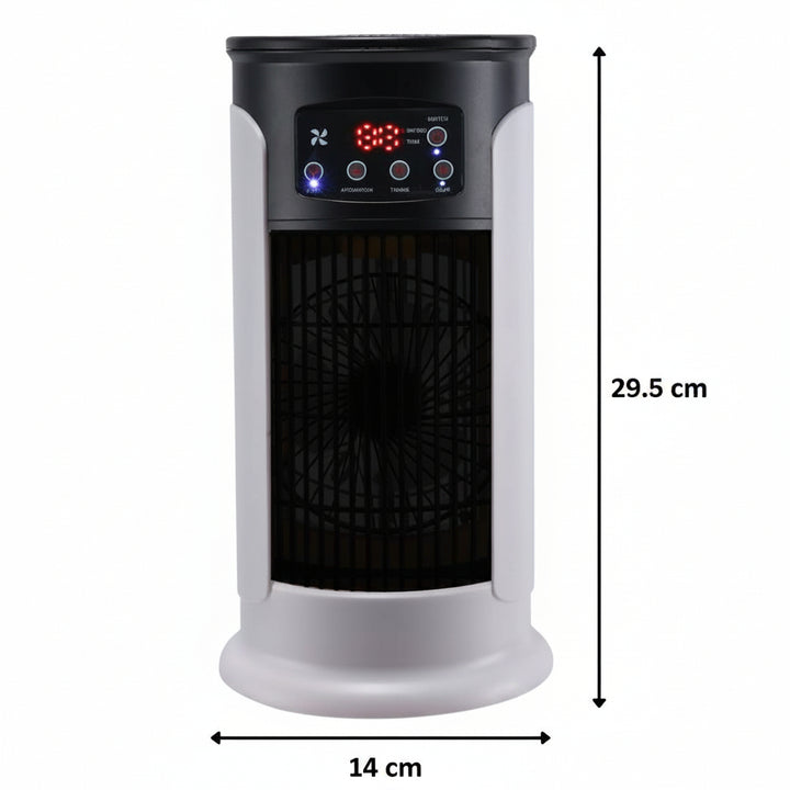 Ventilador de Mesa con Nebulizador y Temporizador
