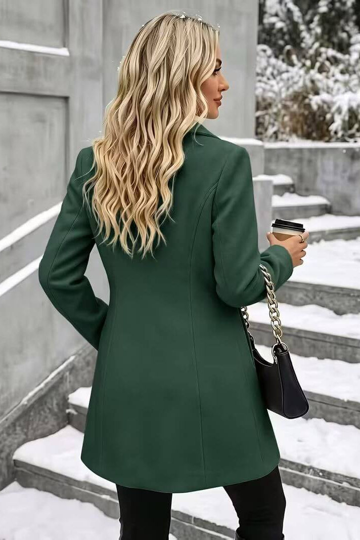 Abrigo Midi con Botones